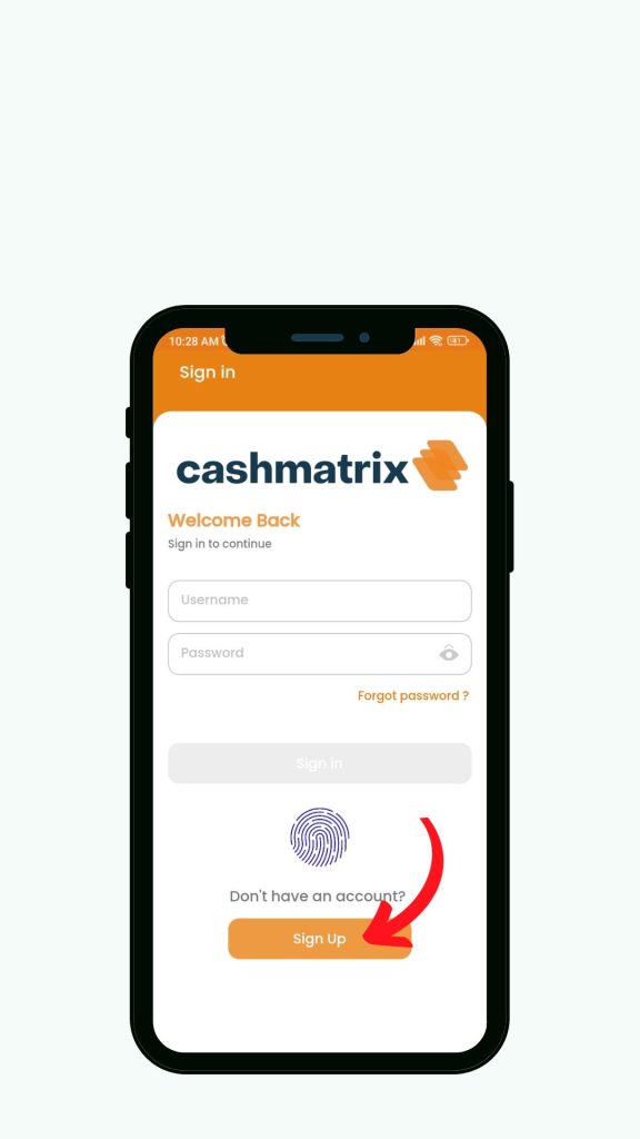 open a cashmatrix account